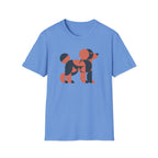 Abstract Dog (black and orange) T-Shirt