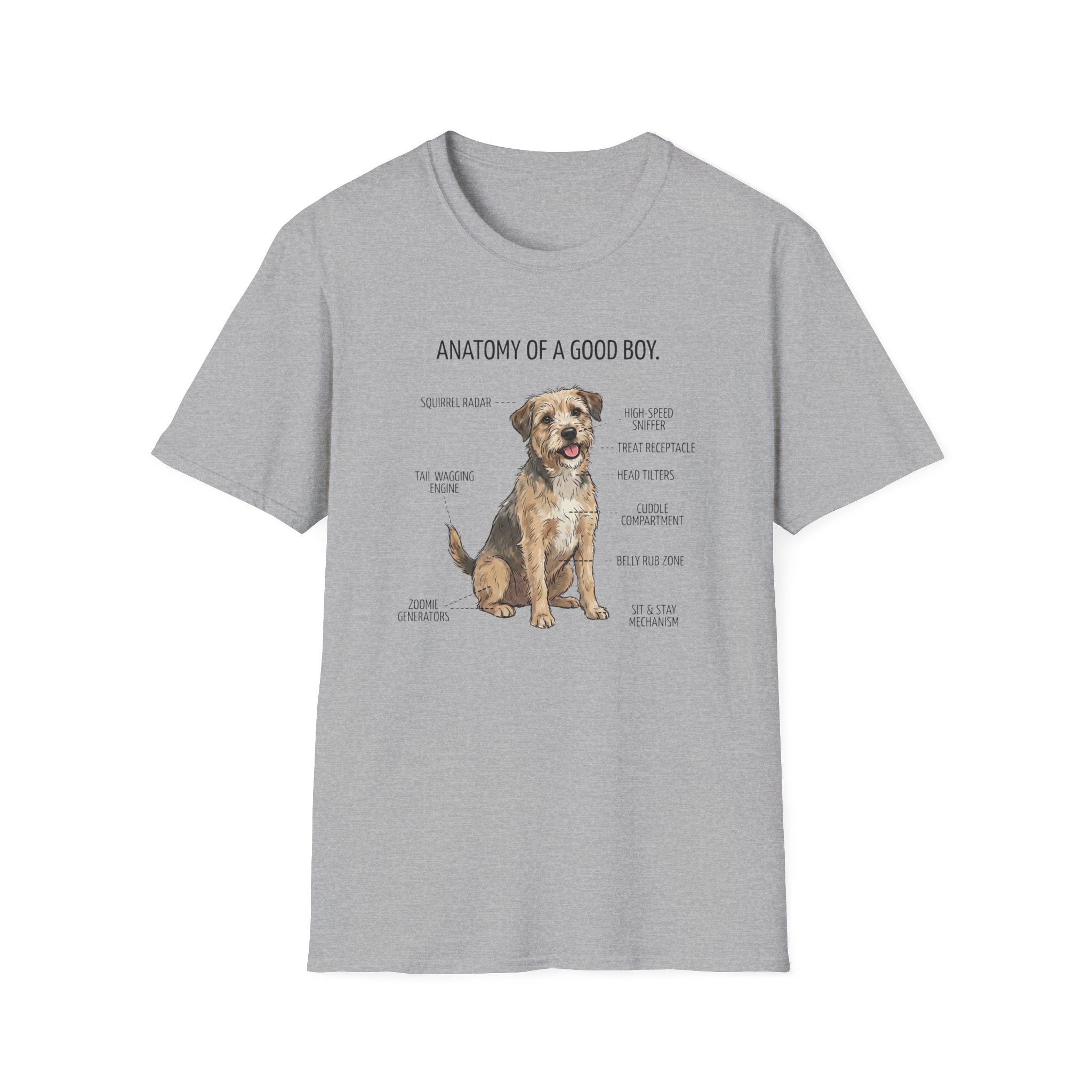 Anatomy of a Good Boy T-Shirt