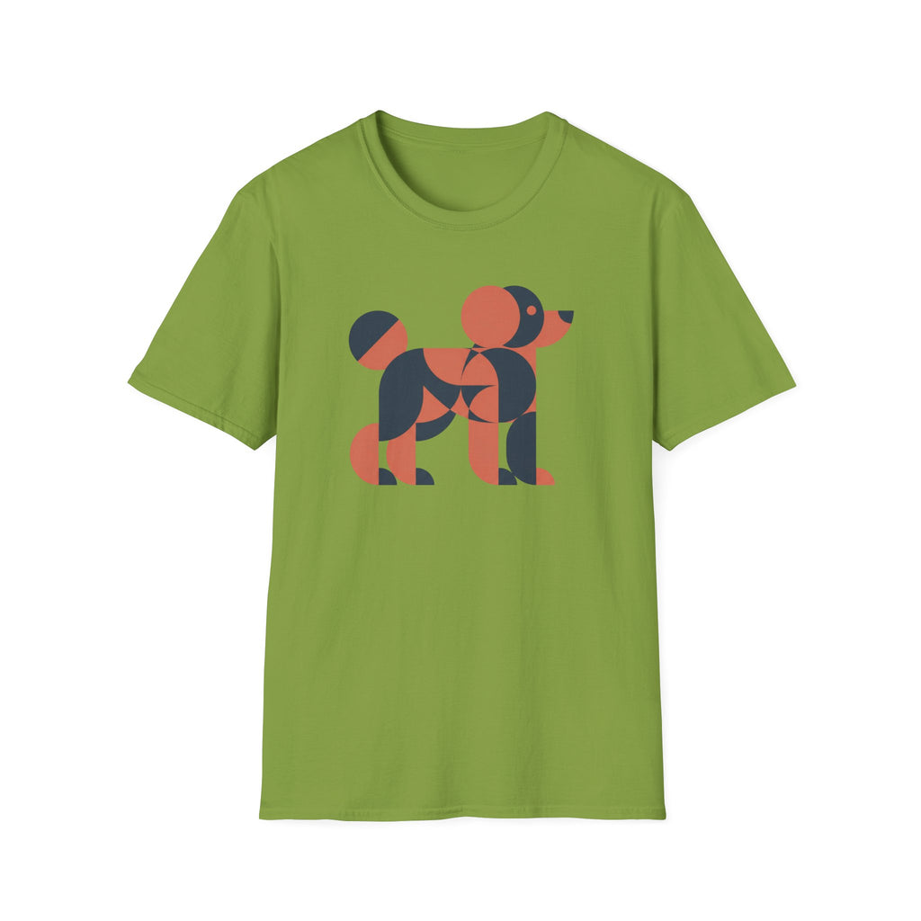 Abstract Dog (black and orange) T-Shirt