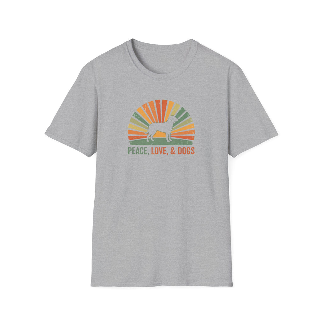 Peace Love And Dogs T-Shirt