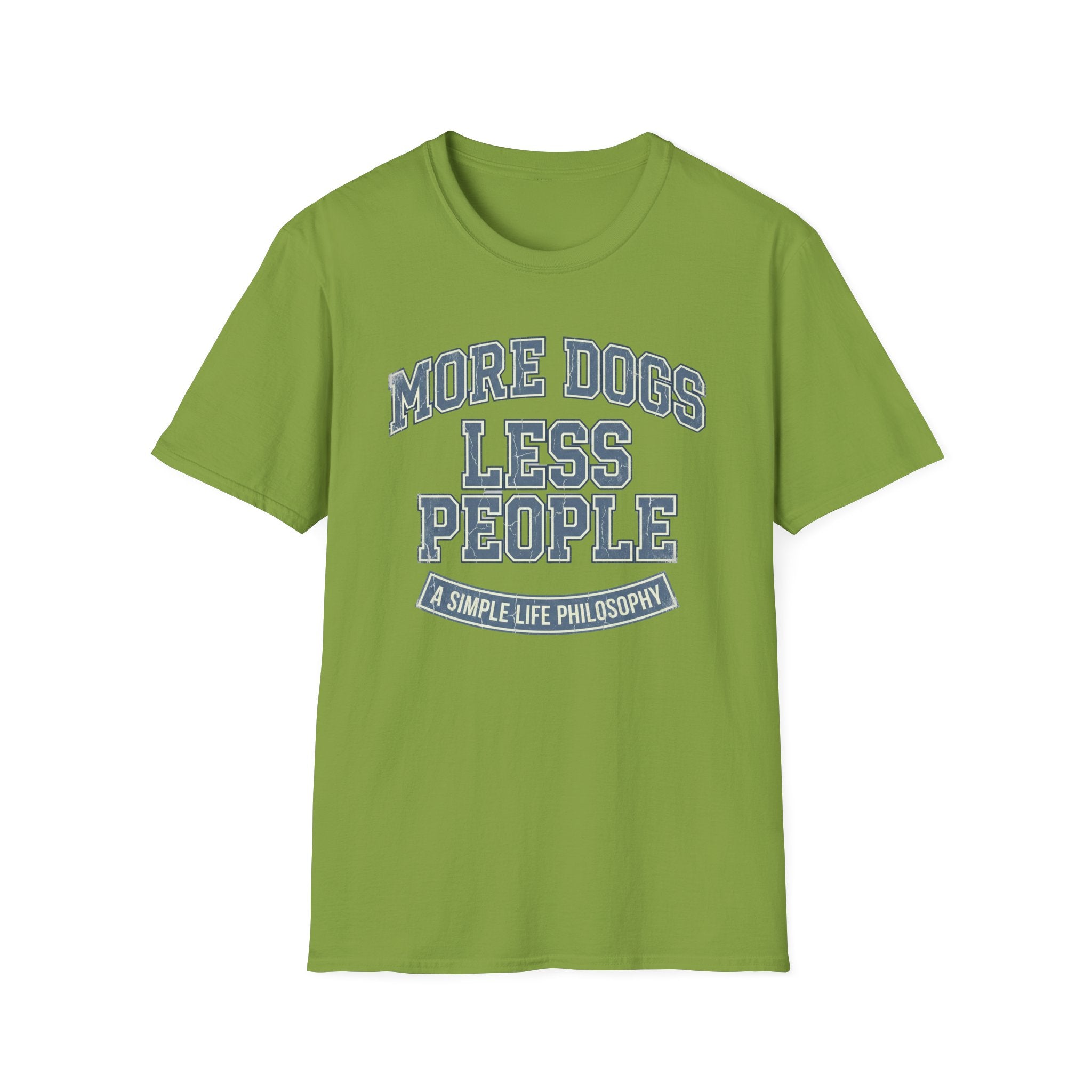 More Dogs Less People T-Shirt