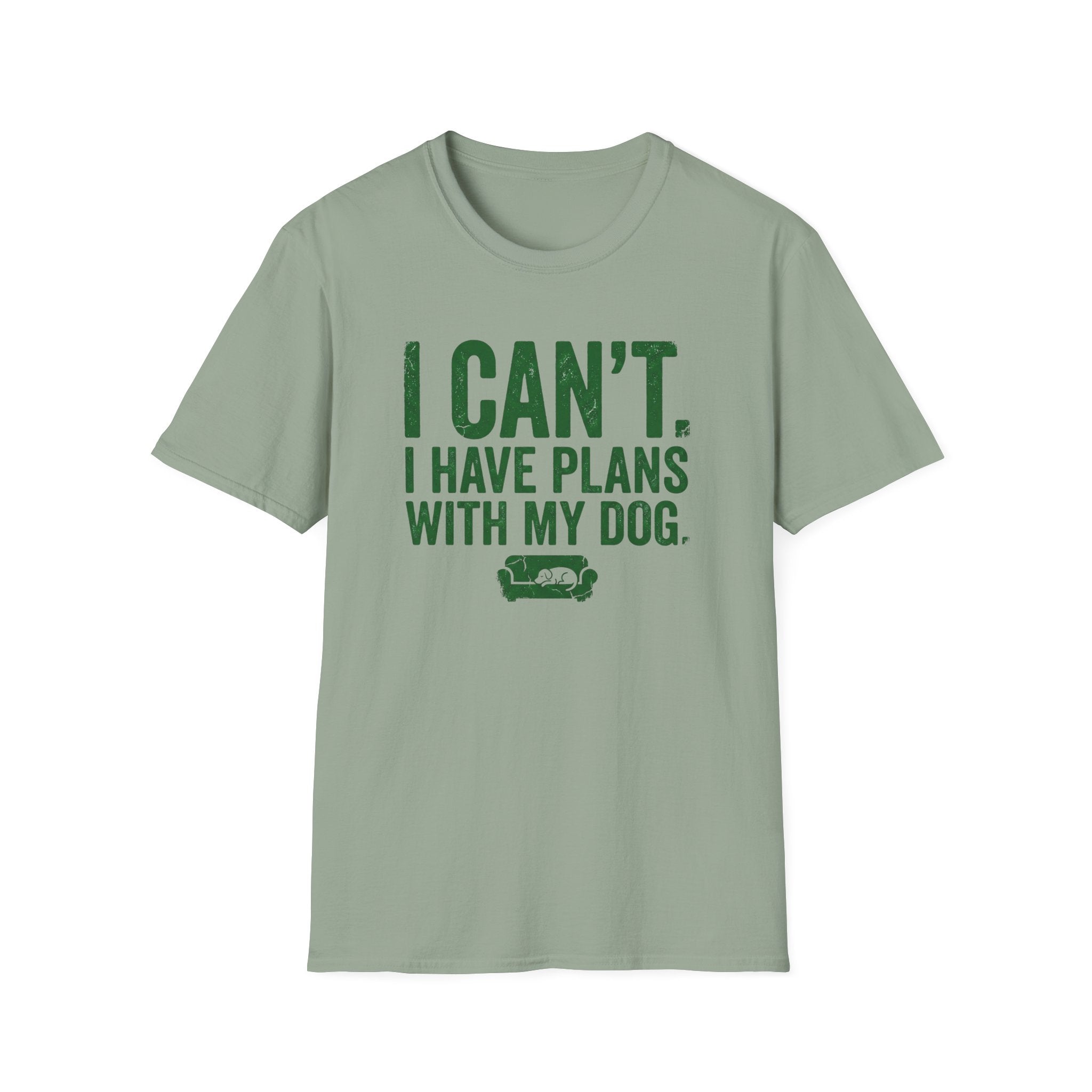 I Can't I have Plans With My Dog T-Shirt
