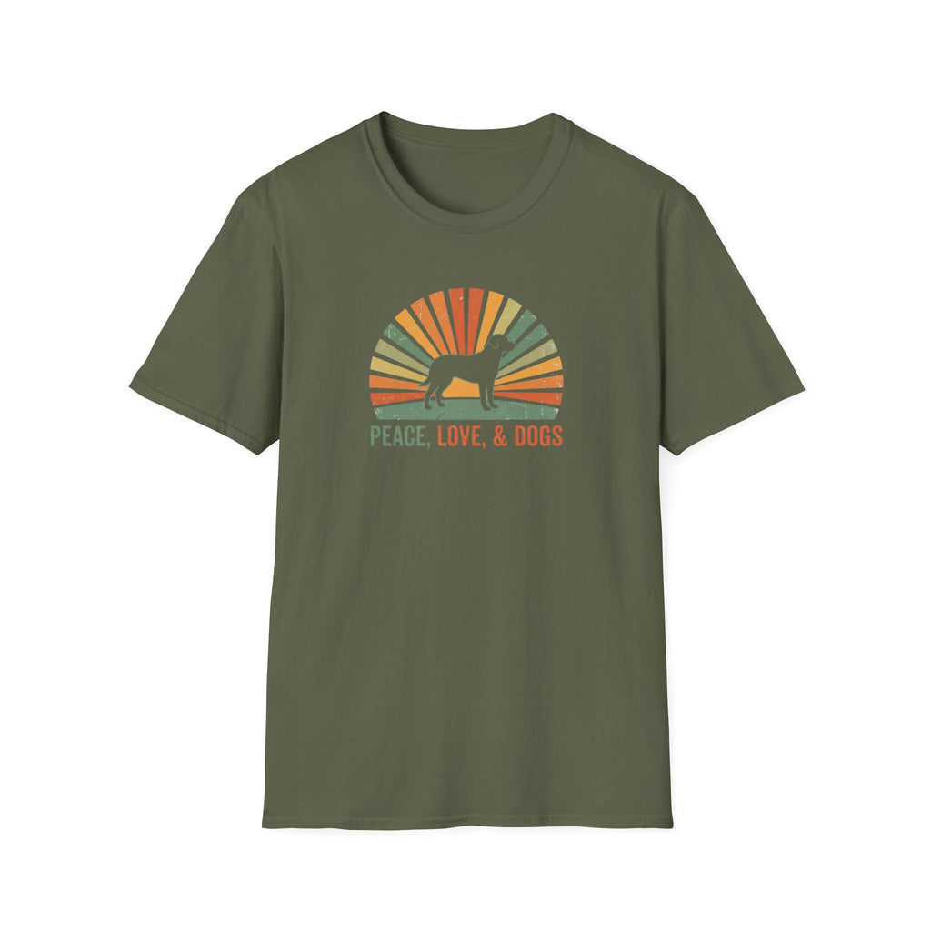 Peace Love And Dogs T-Shirt