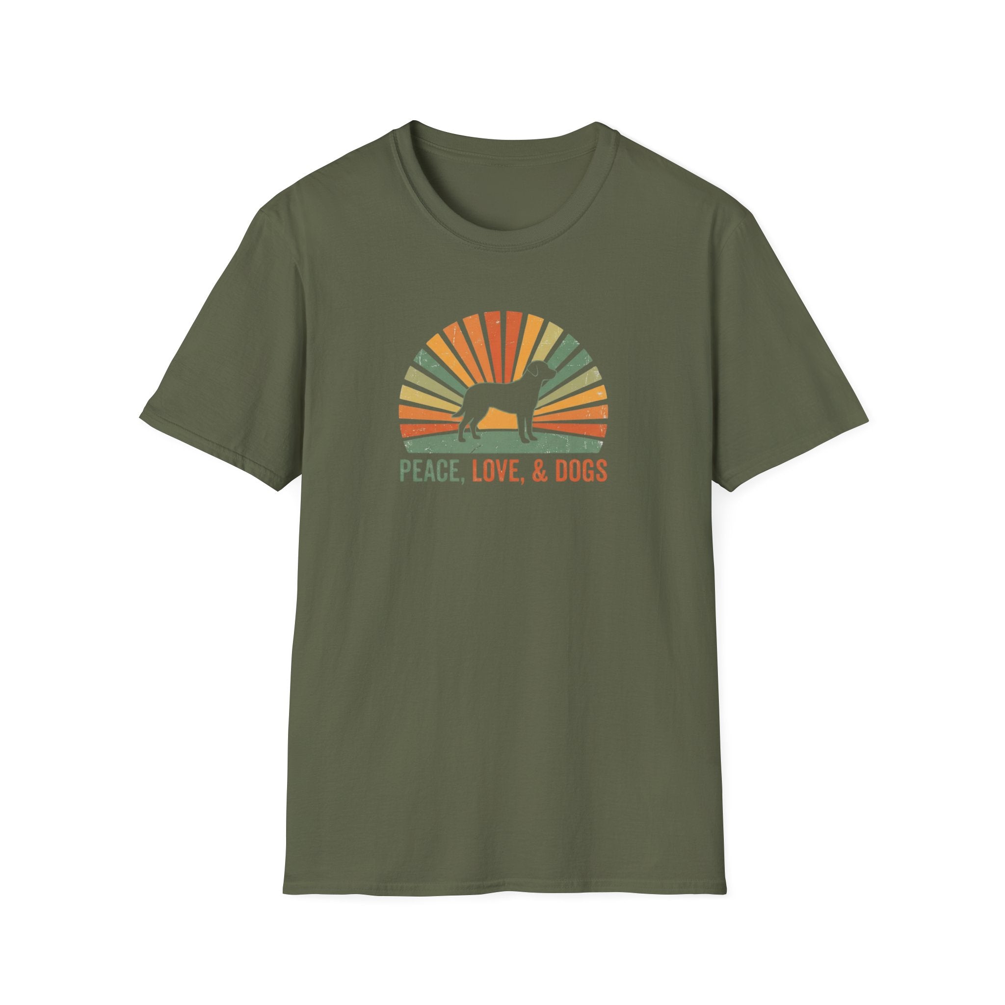 Peace Love And Dogs T-Shirt