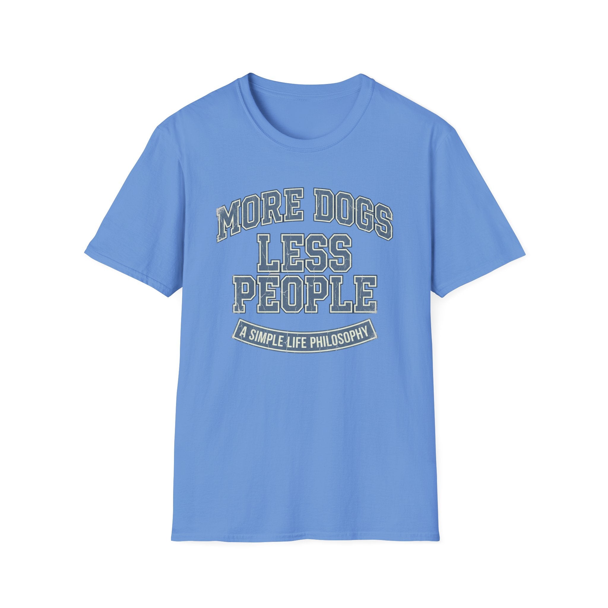 More Dogs Less People T-Shirt