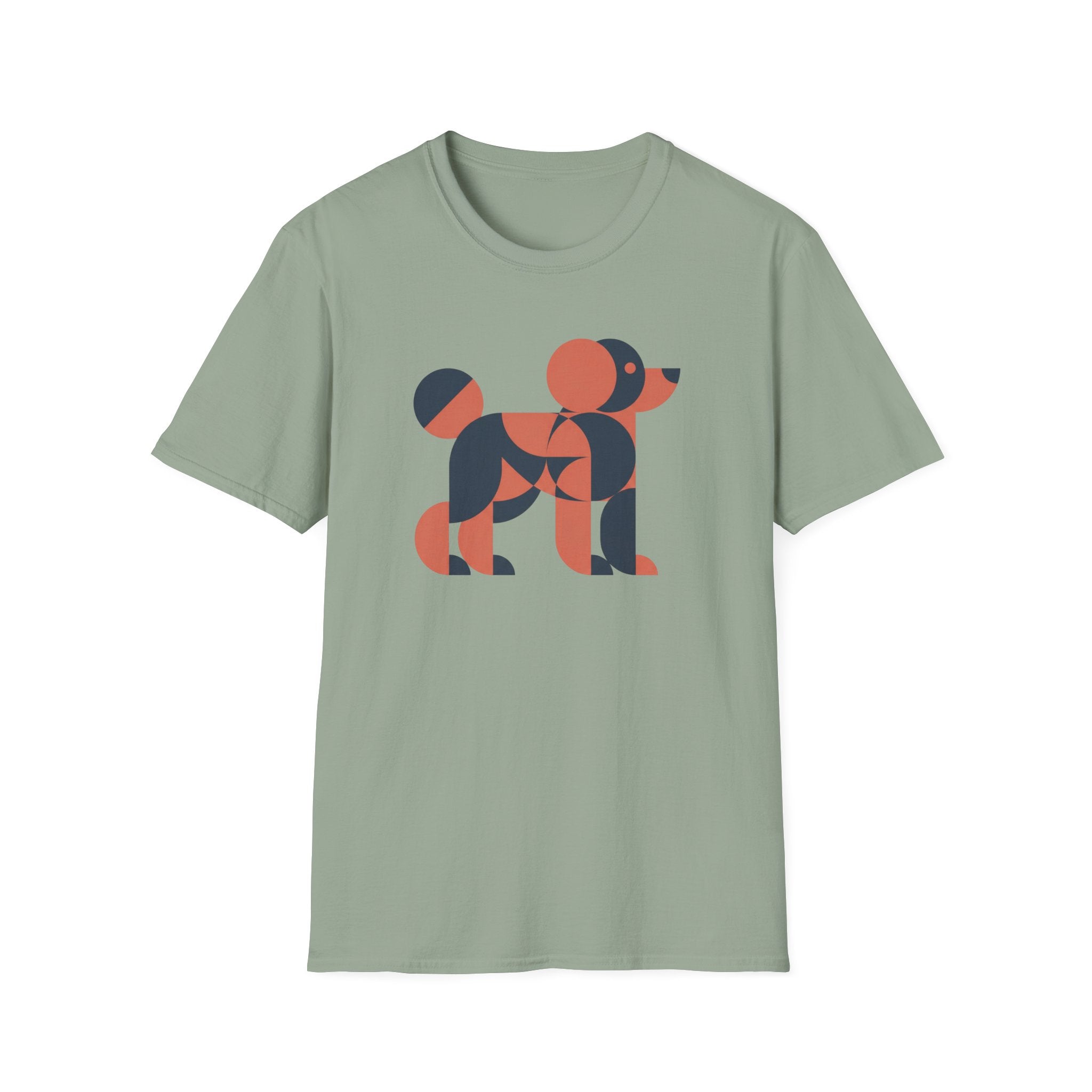 Abstract Dog (black and orange) T-Shirt