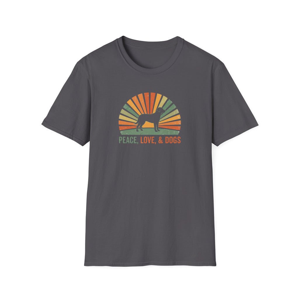 Peace Love And Dogs T-Shirt