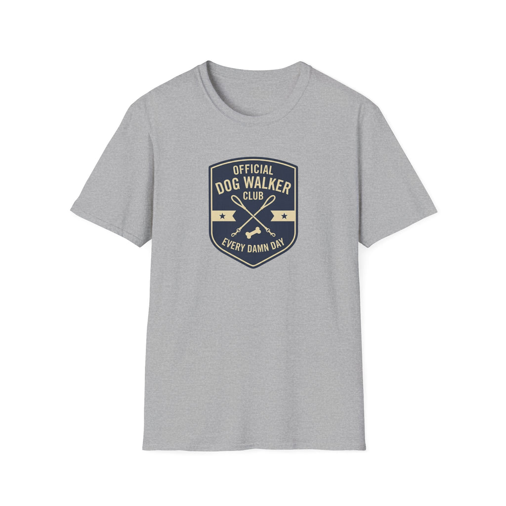 Official Dog Walker Club Every Damn Day T-Shirt