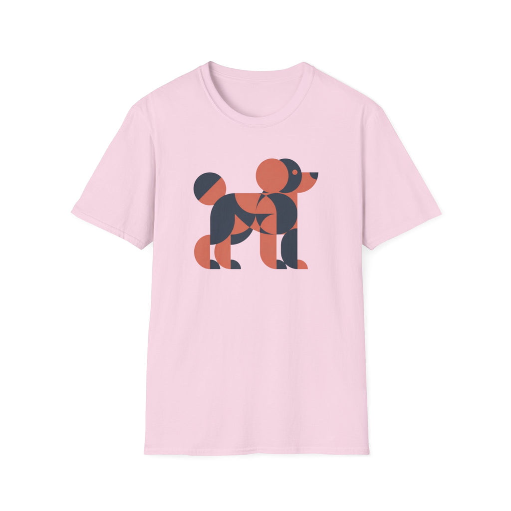 Abstract Dog (black and orange) T-Shirt