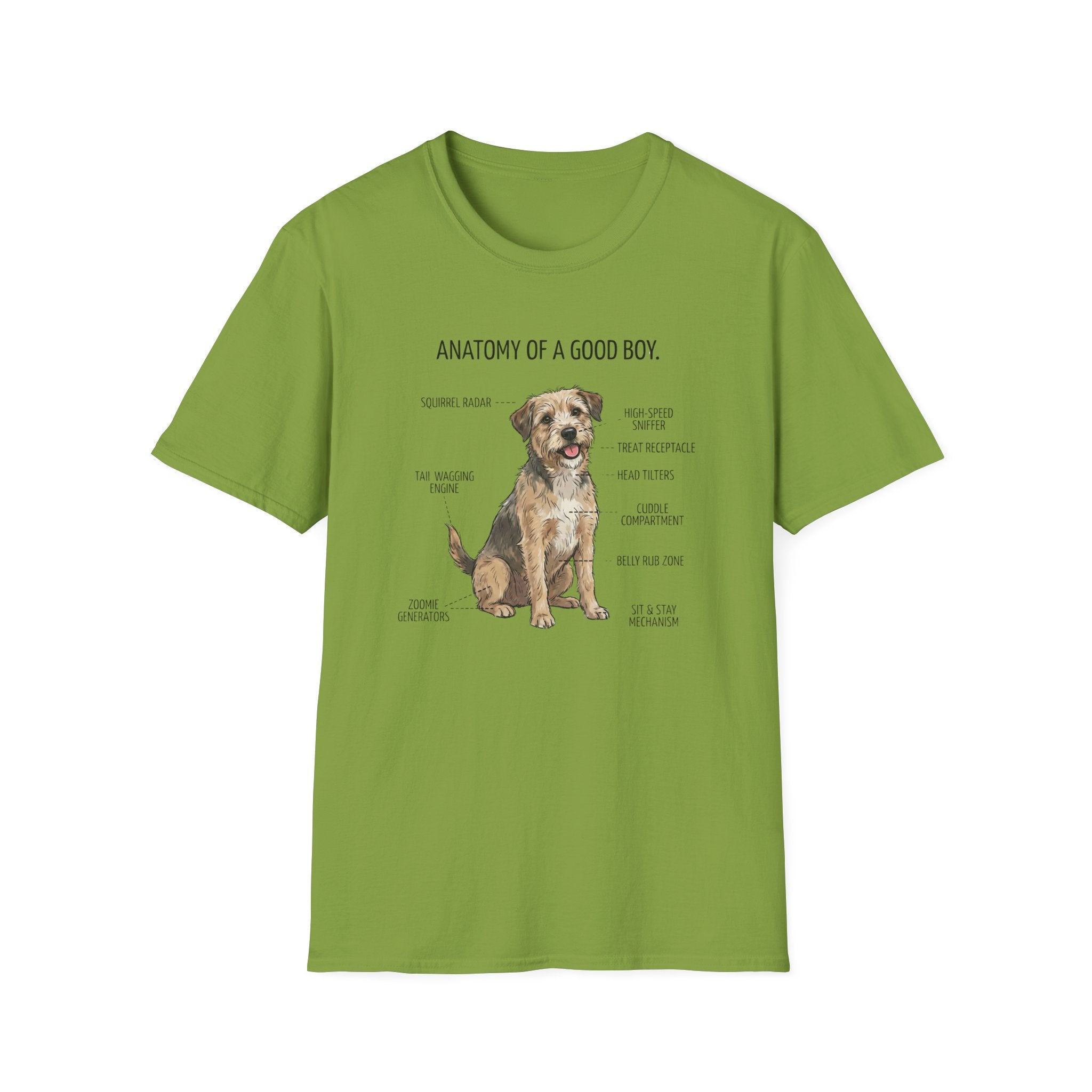 Anatomy of a Good Boy T-Shirt