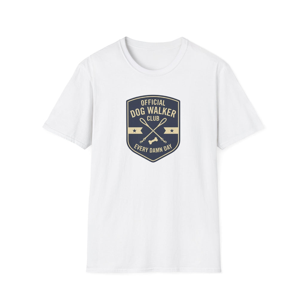 Official Dog Walker Club Every Damn Day T-Shirt