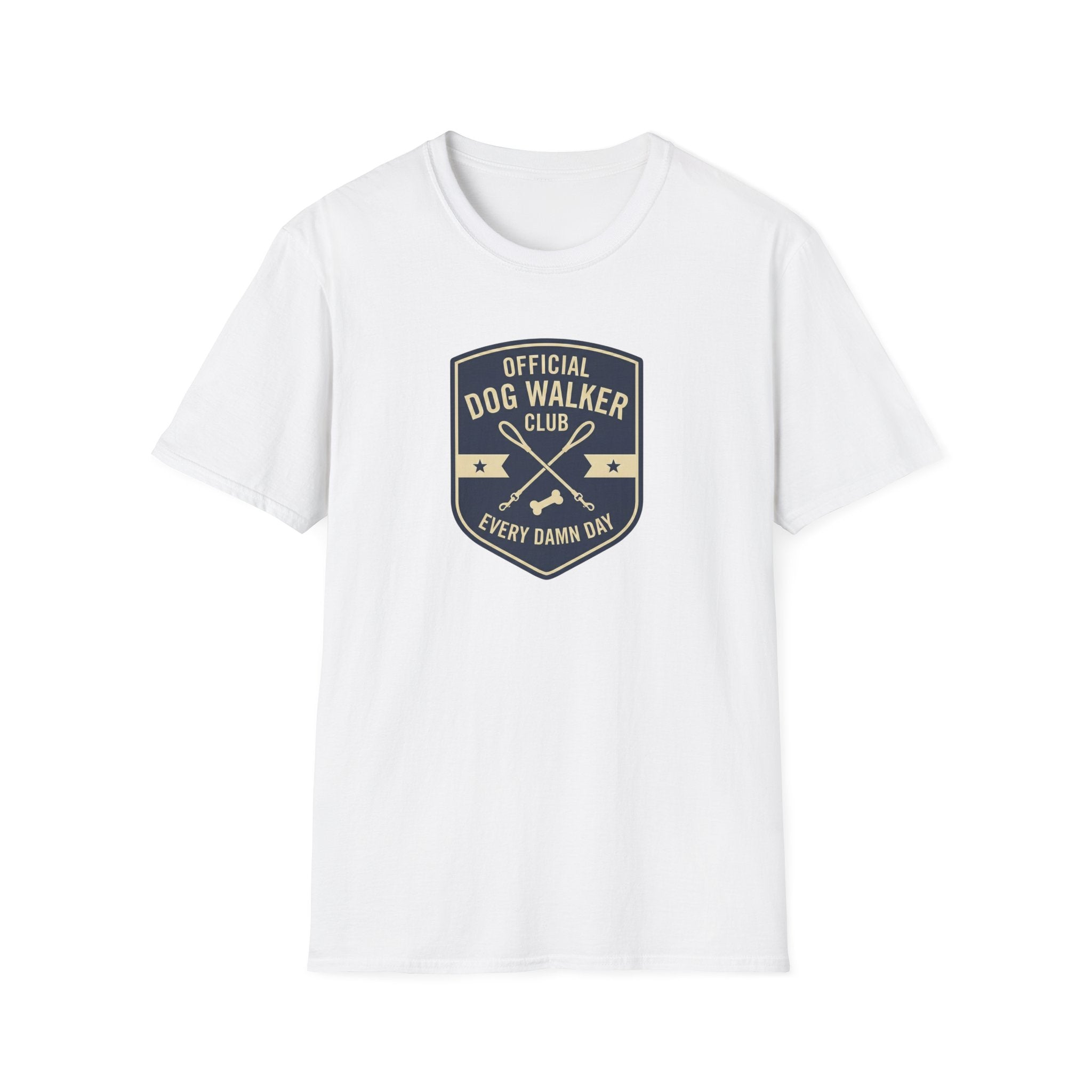 Official Dog Walker Club Every Damn Day T-Shirt