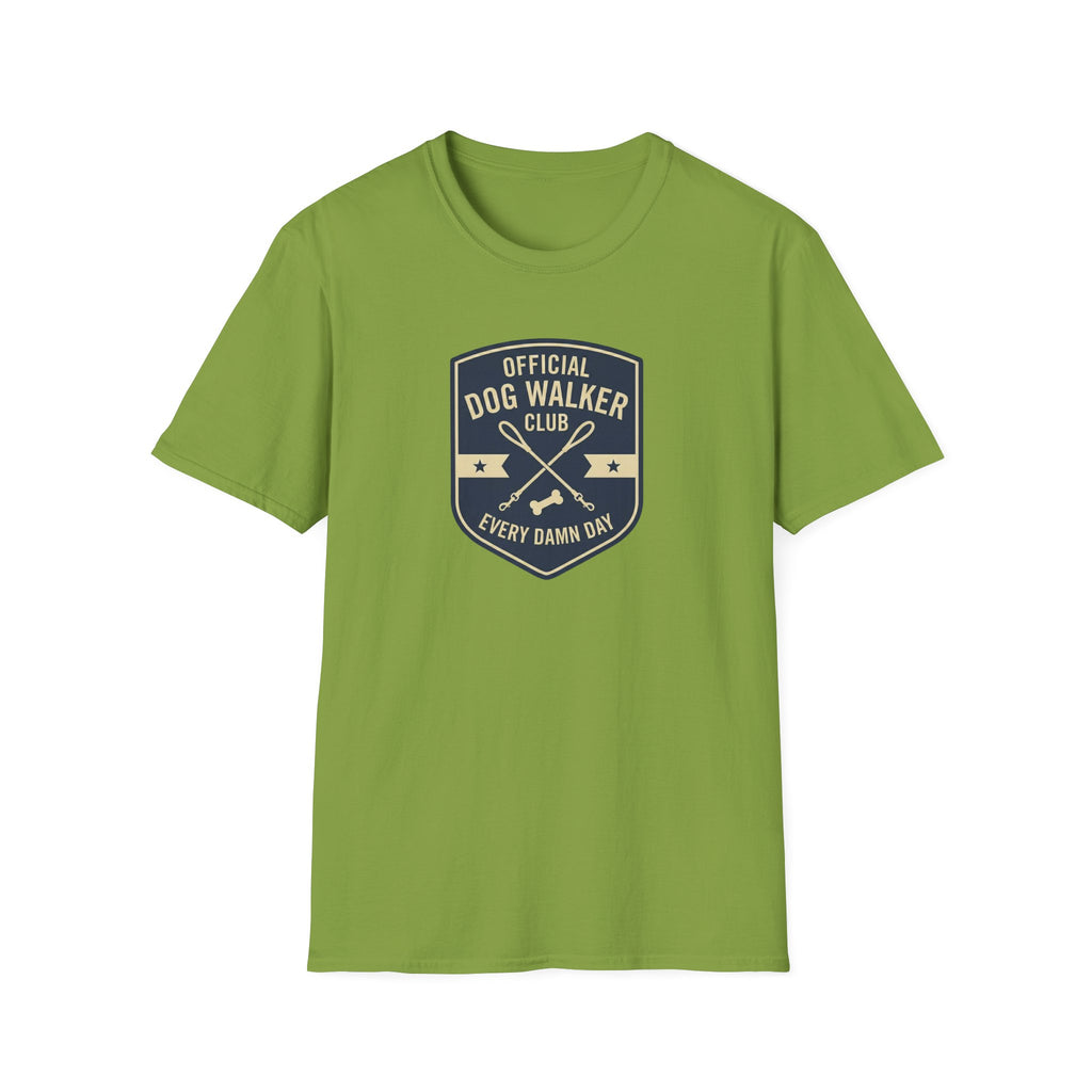 Official Dog Walker Club Every Damn Day T-Shirt