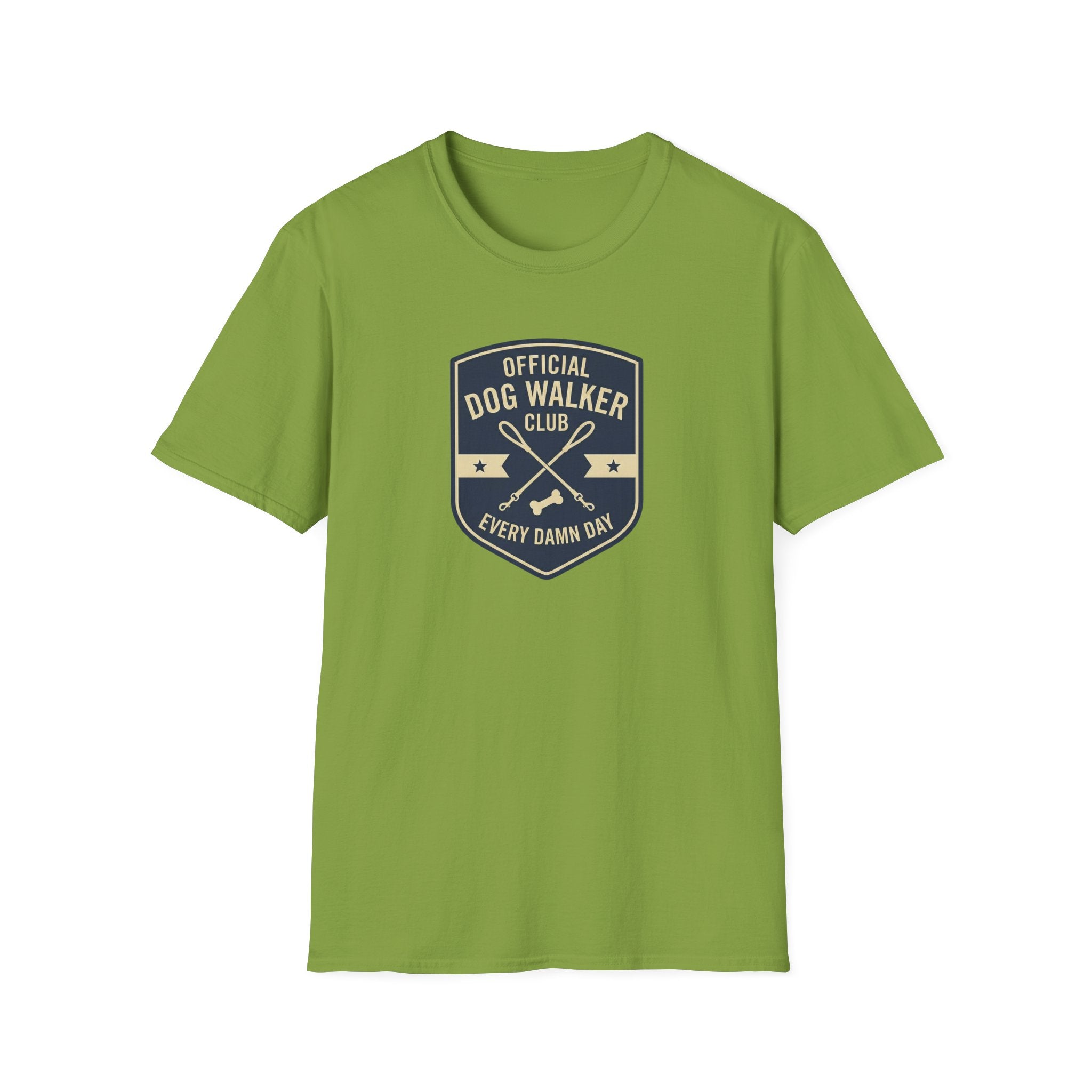 Official Dog Walker Club Every Damn Day T-Shirt
