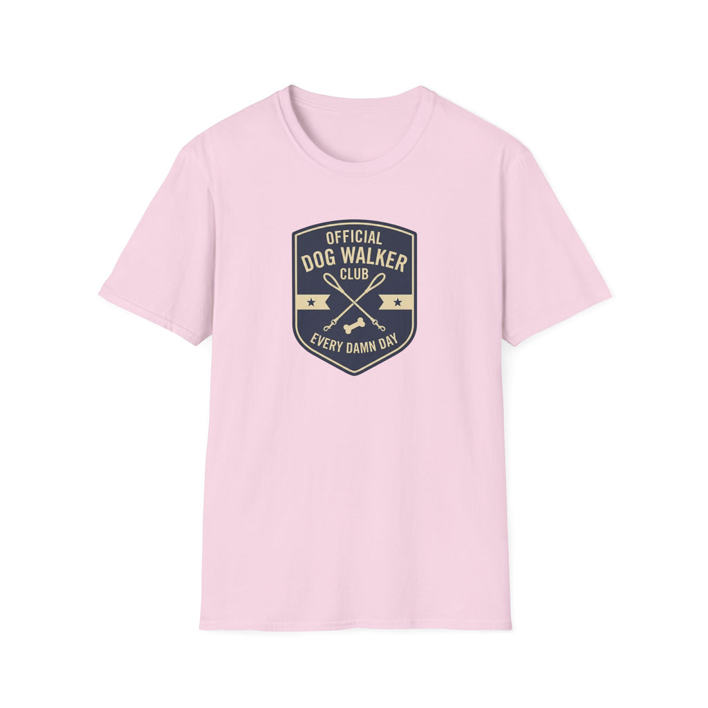 Official Dog Walker Club Every Damn Day T-Shirt