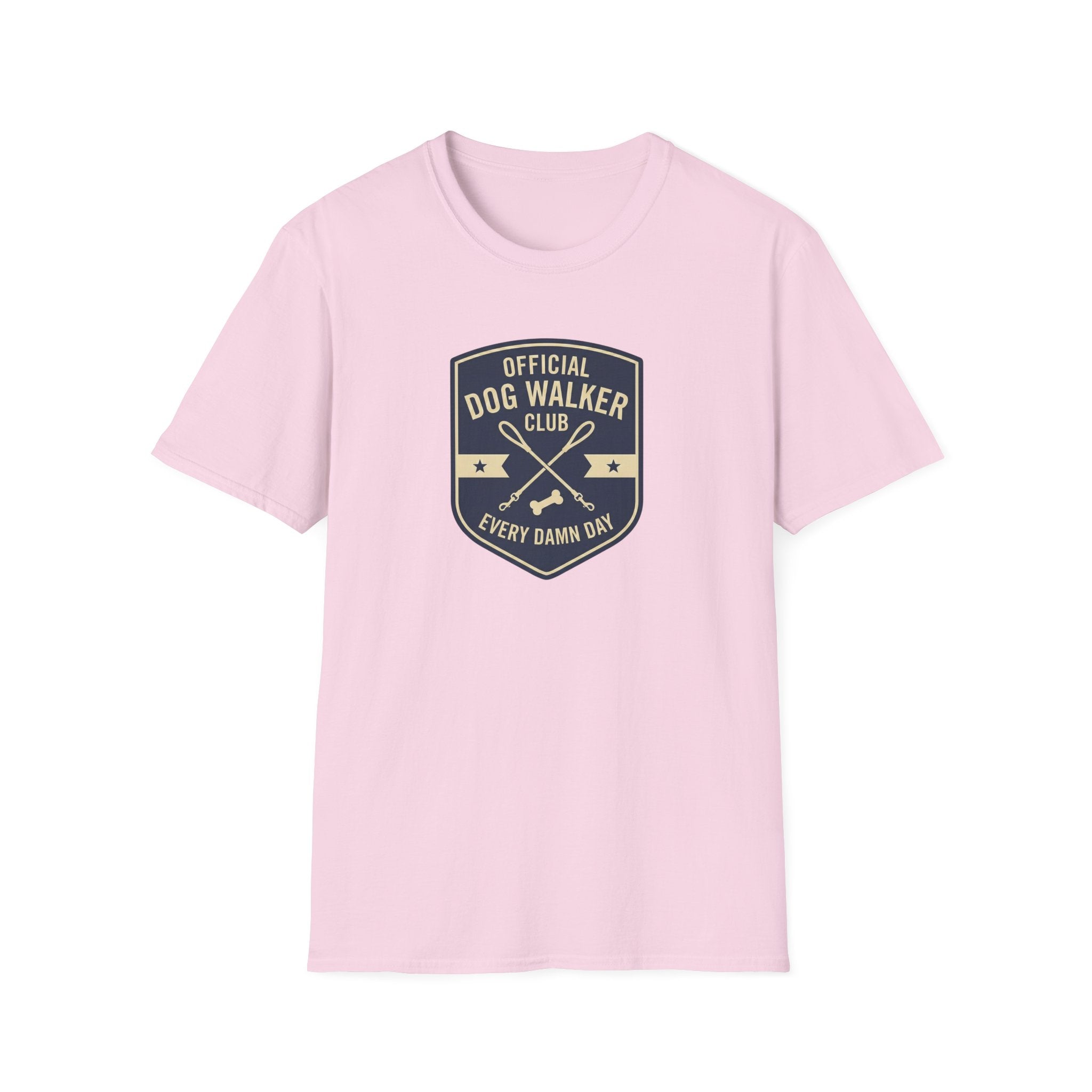 Official Dog Walker Club Every Damn Day T-Shirt
