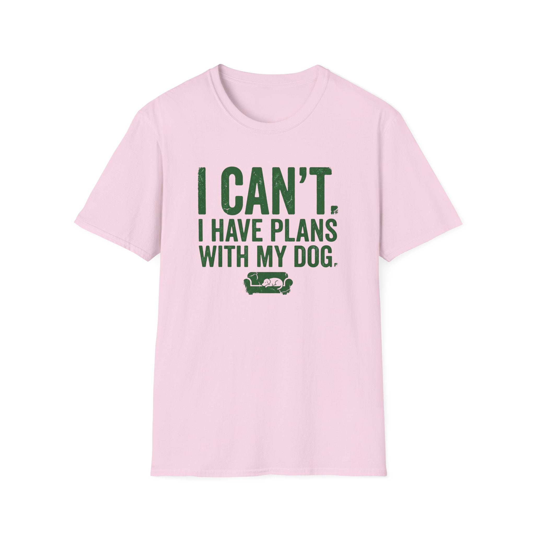 I Can't I have Plans With My Dog T-Shirt