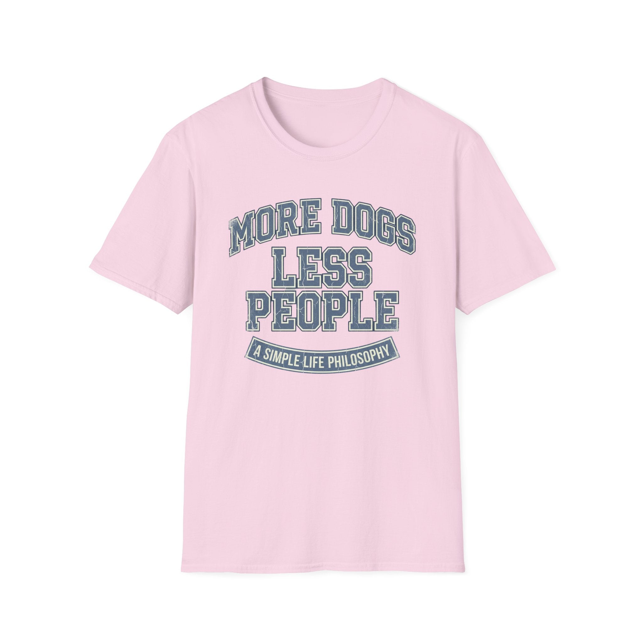 More Dogs Less People T-Shirt