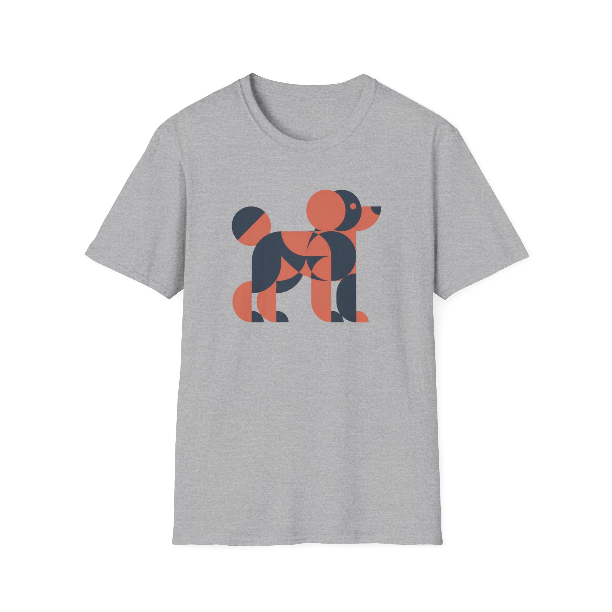 Abstract Dog (black and orange) T-Shirt
