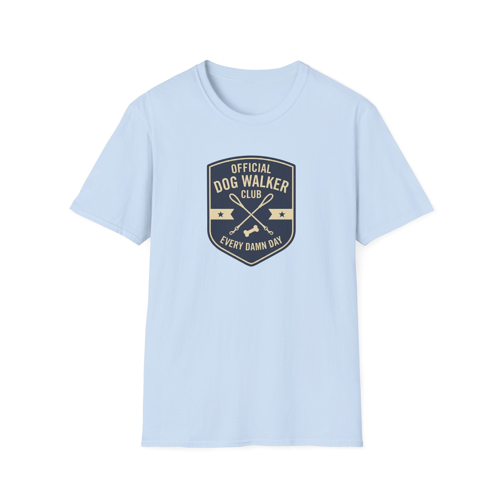Official Dog Walker Club Every Damn Day T-Shirt