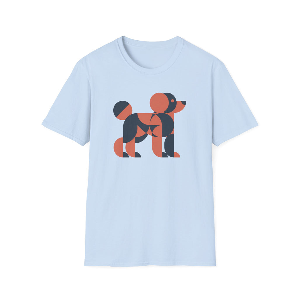 Abstract Dog (black and orange) T-Shirt