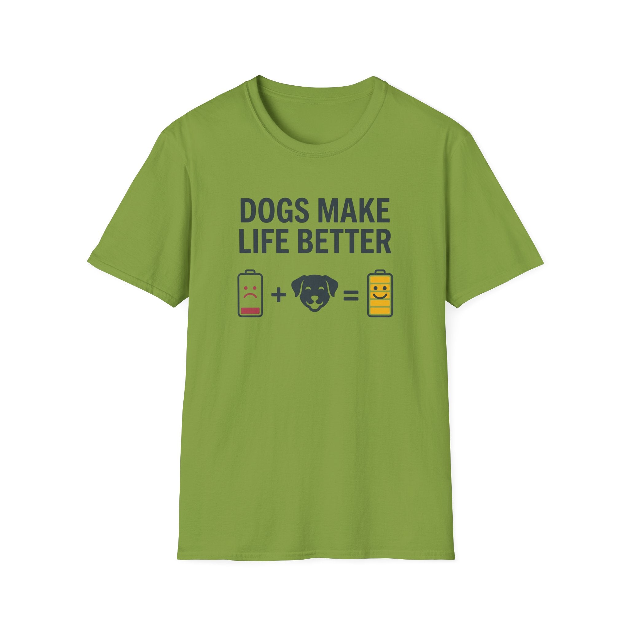Dogs Make Life Better T-Shirt