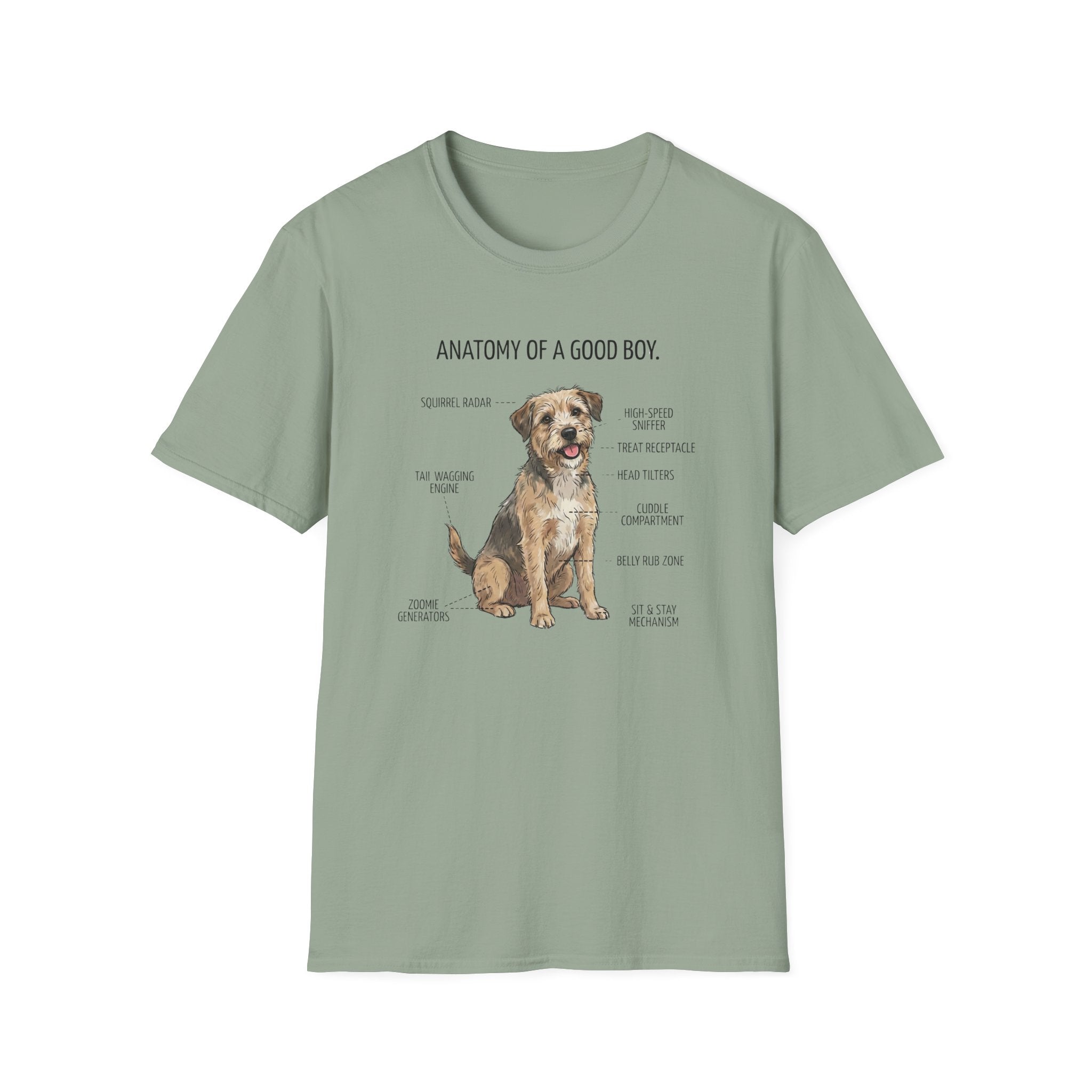 Anatomy of a Good Boy T-Shirt