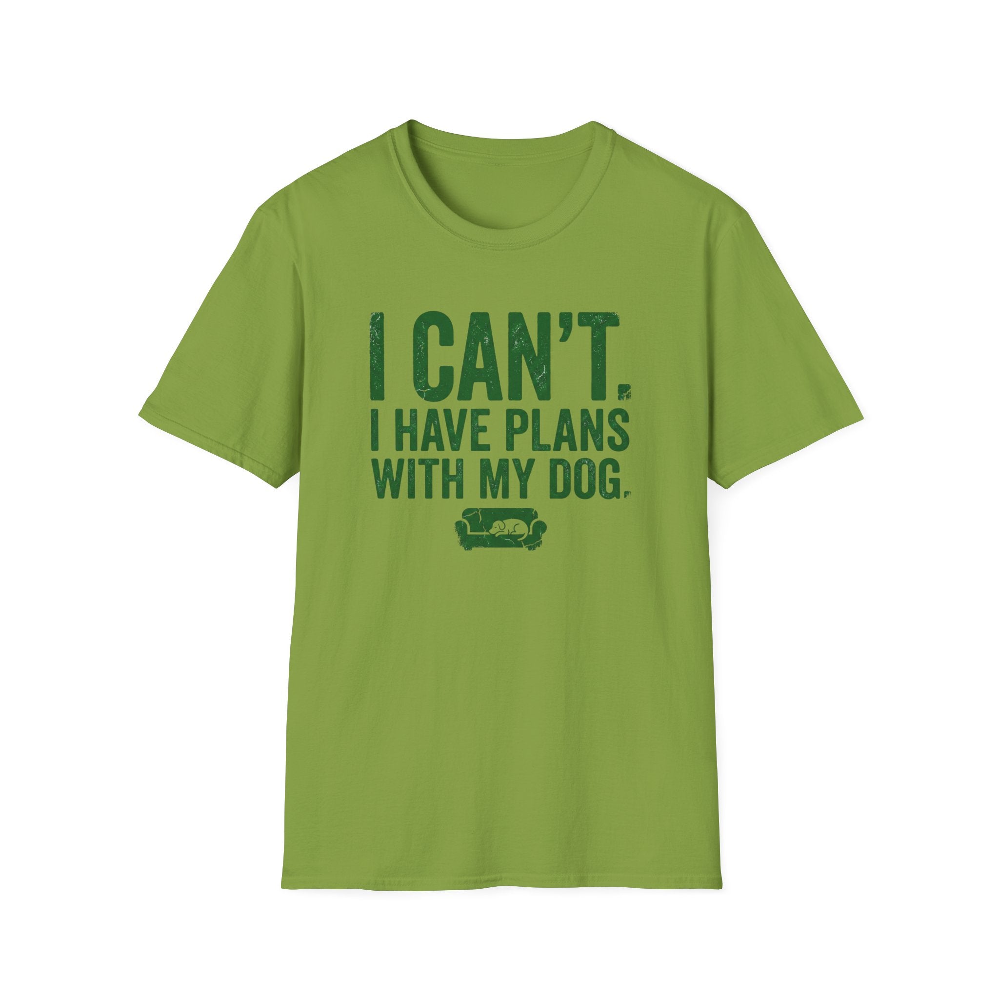 I Can't I have Plans With My Dog T-Shirt