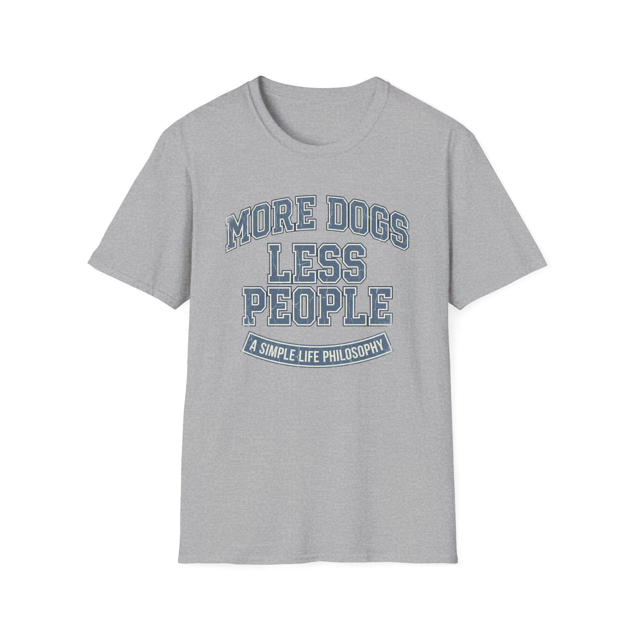 More Dogs Less People T-Shirt