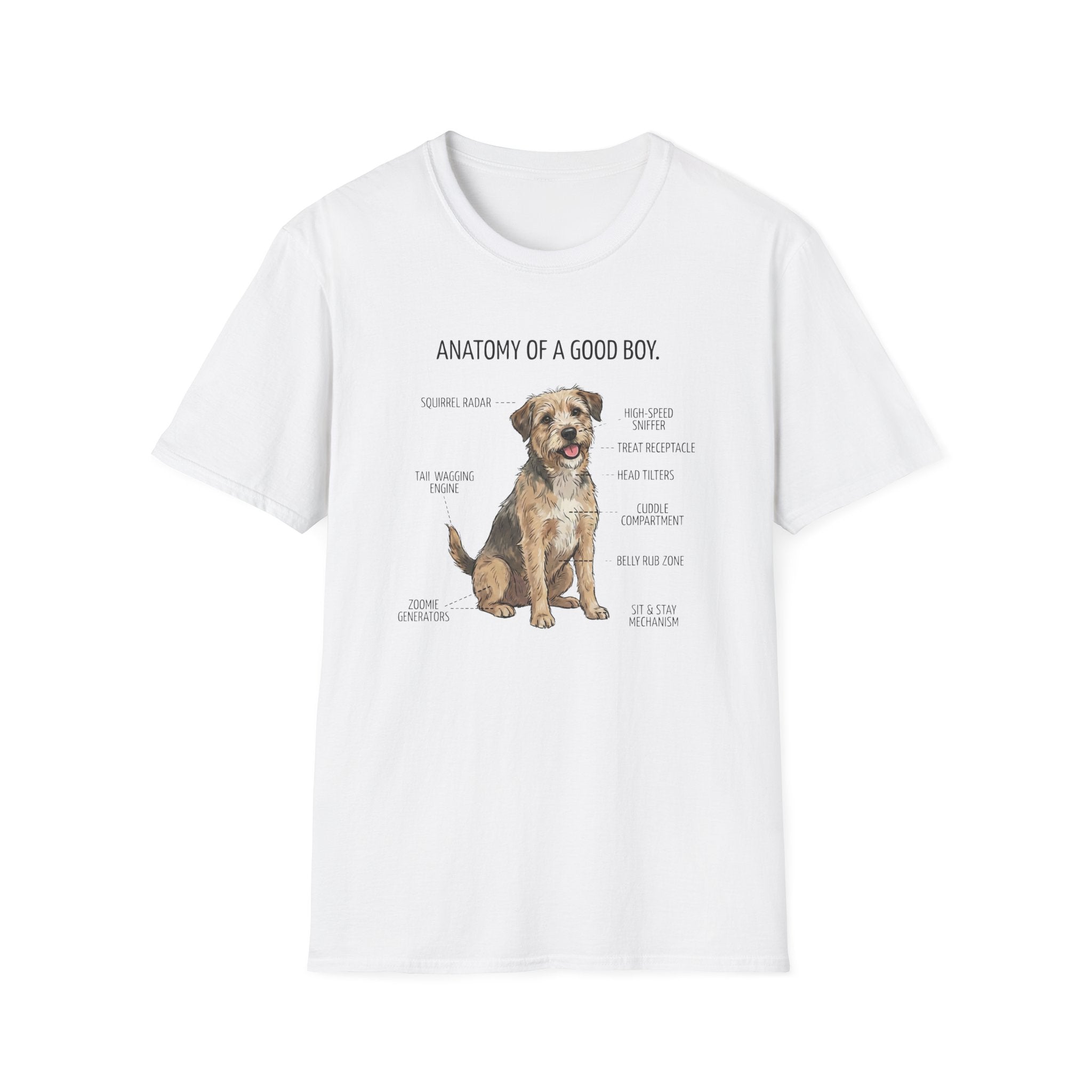 Anatomy of a Good Boy T-Shirt