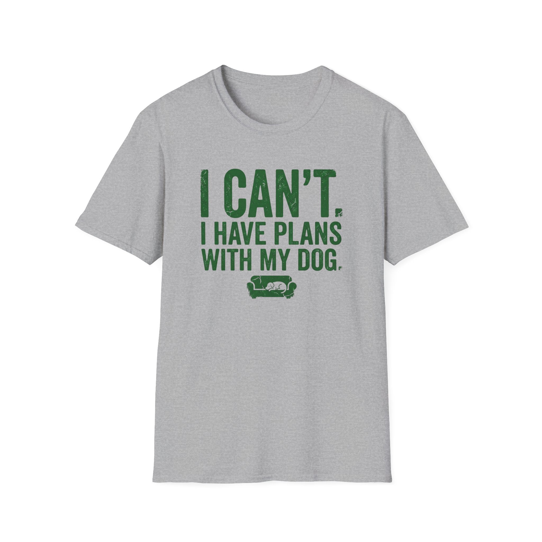 I Can't I have Plans With My Dog T-Shirt