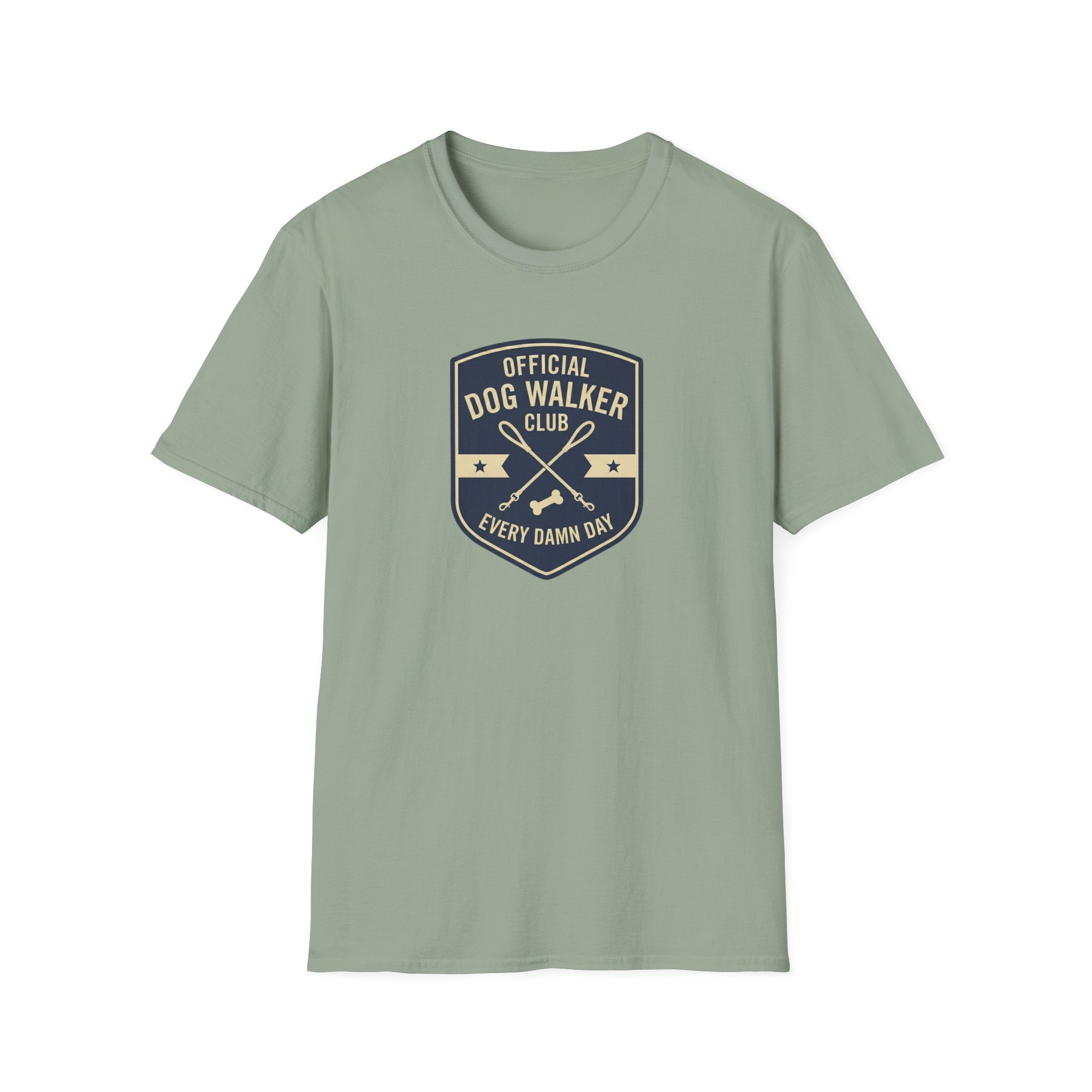 Official Dog Walker Club Every Damn Day T-Shirt