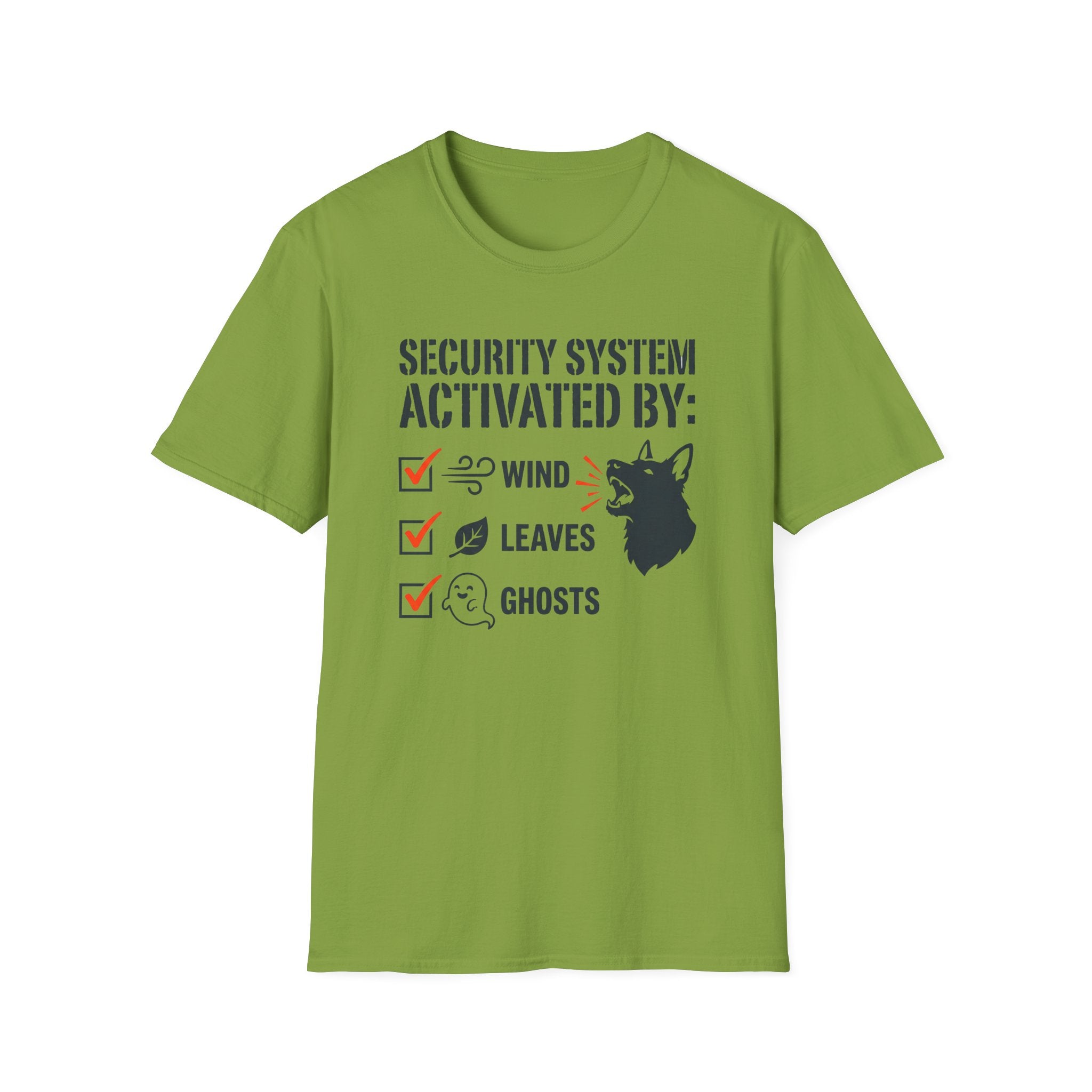 Security System Activated By T-Shirt