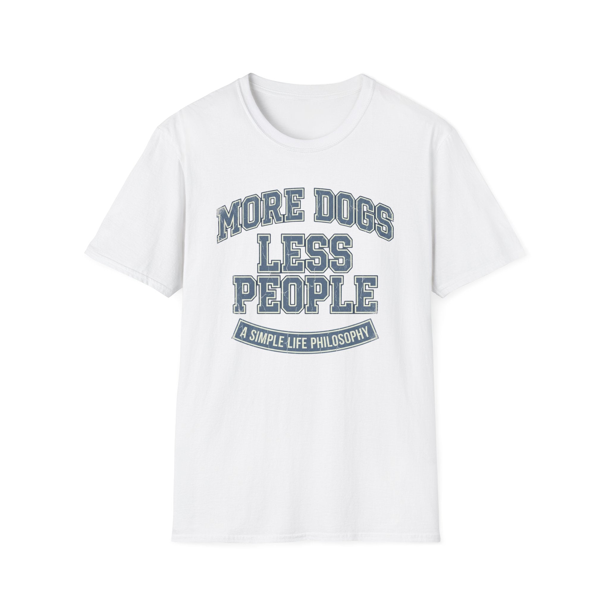 More Dogs Less People T-Shirt