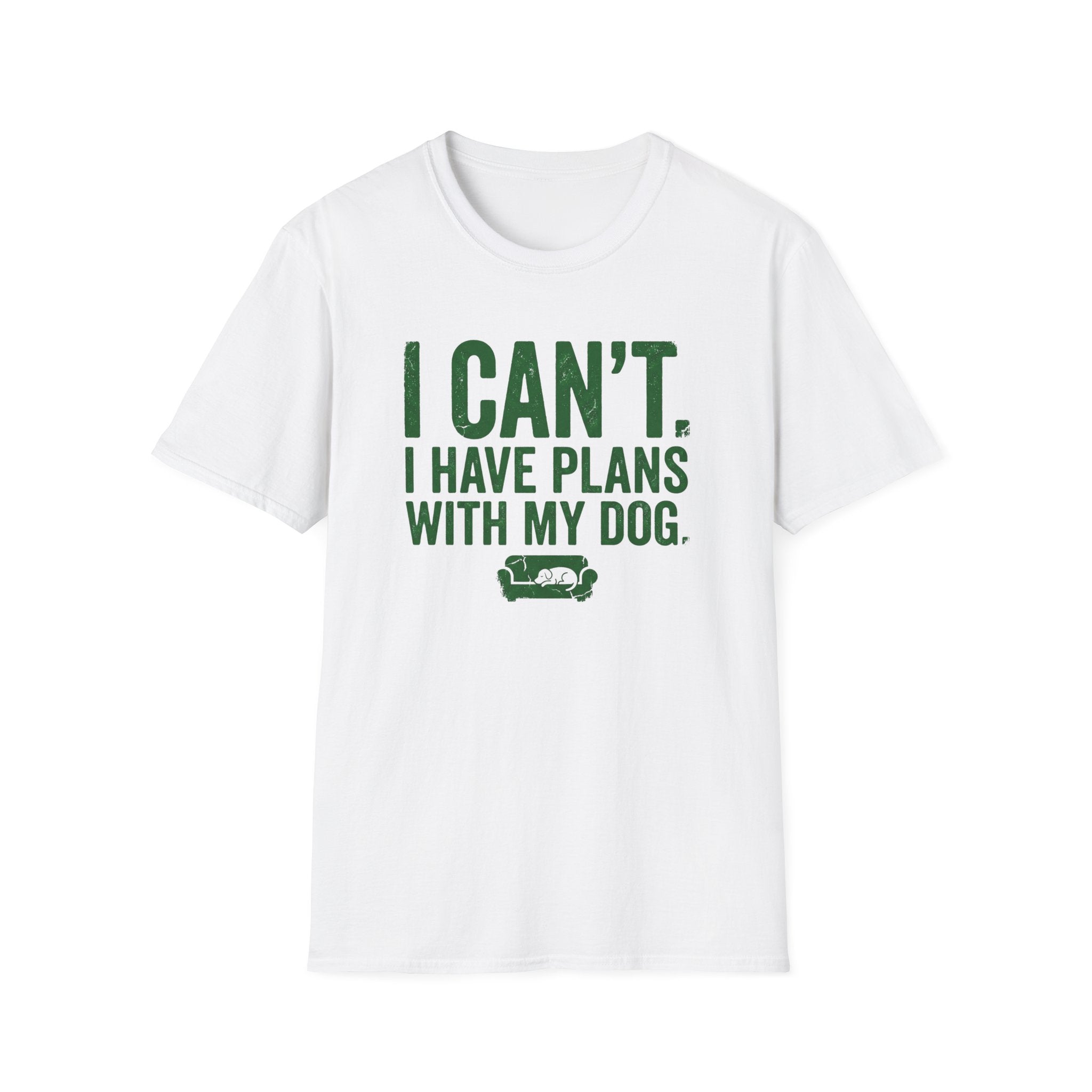 I Can't I have Plans With My Dog T-Shirt