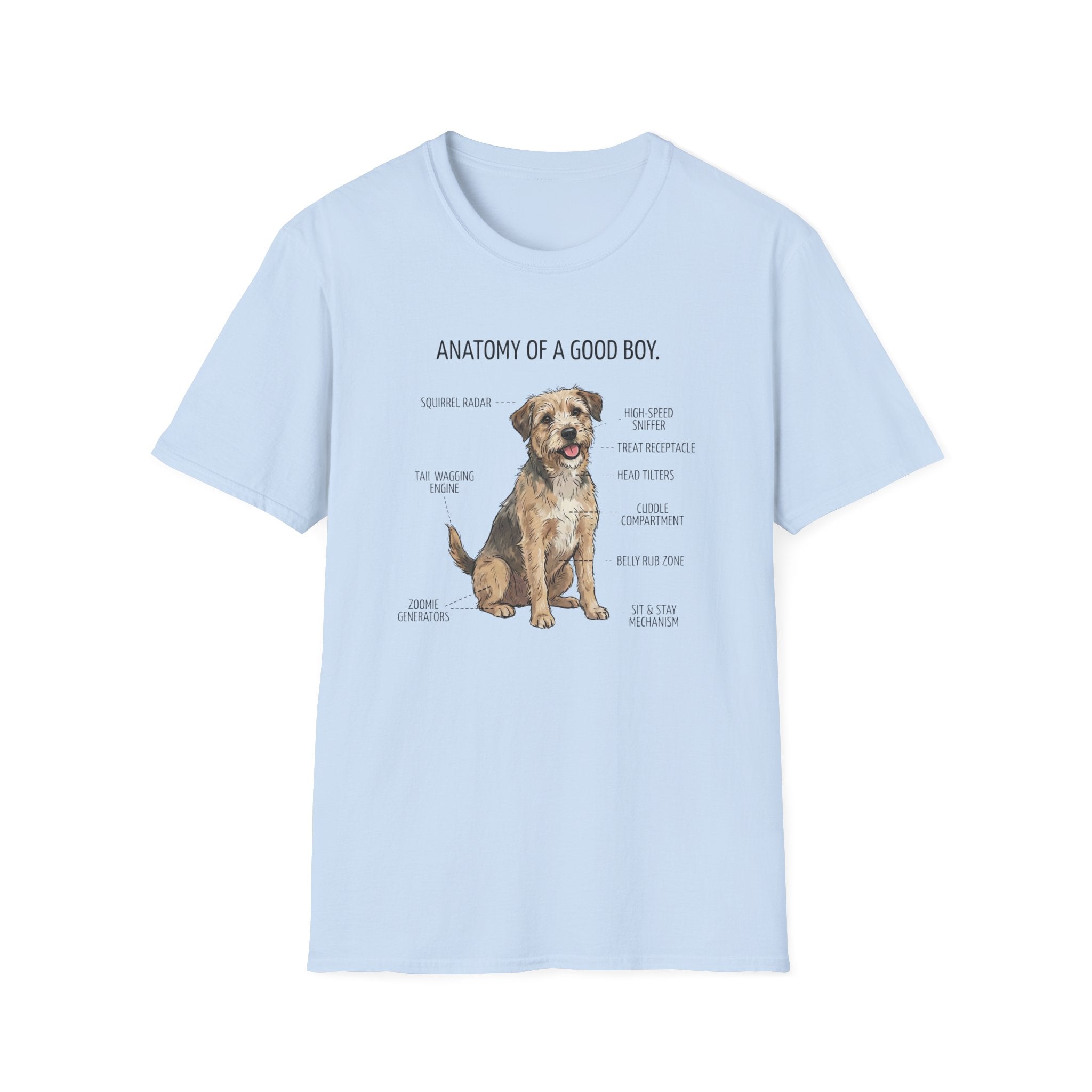 Anatomy of a Good Boy T-Shirt