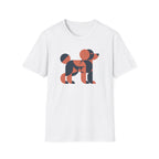 Abstract Dog (black and orange) T-Shirt